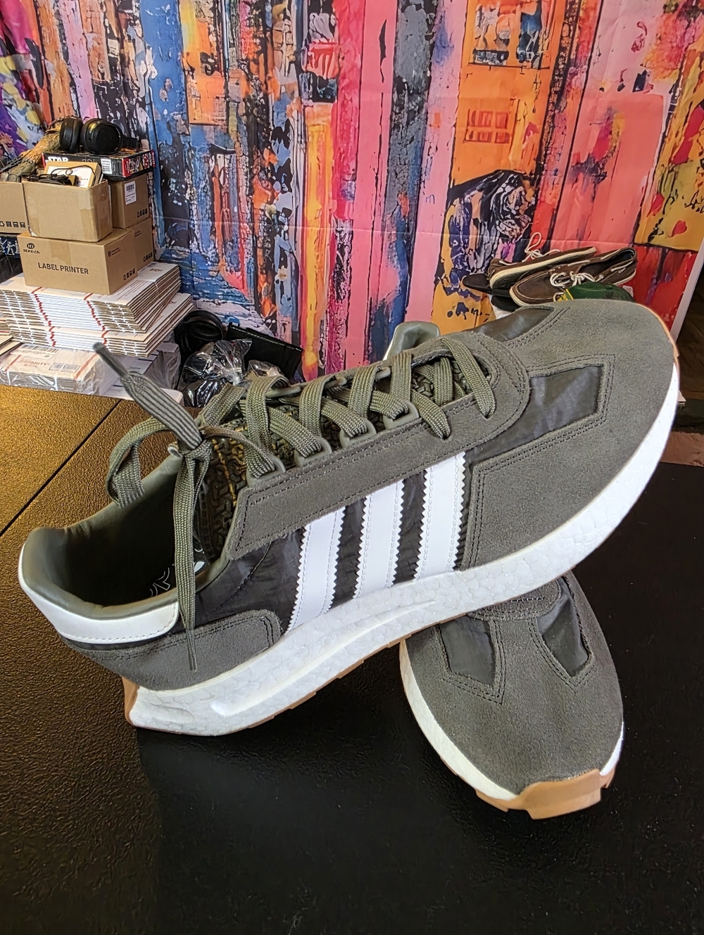 adidas Retropy E5 Low Green H03854 Men's Size 11 us New with box